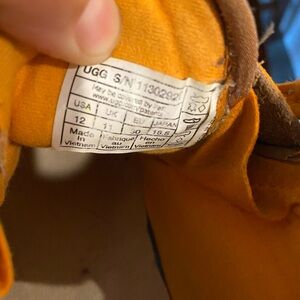 UGG boots for boys. Size 12. Very good condition. They were $70 new.
